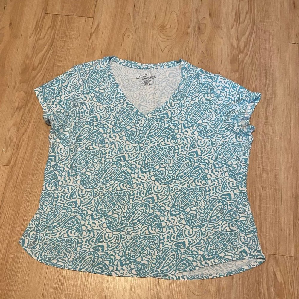 Faded Glory 2X Top